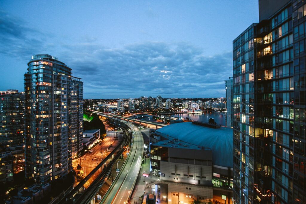 bird s eye photography of high rise buildings